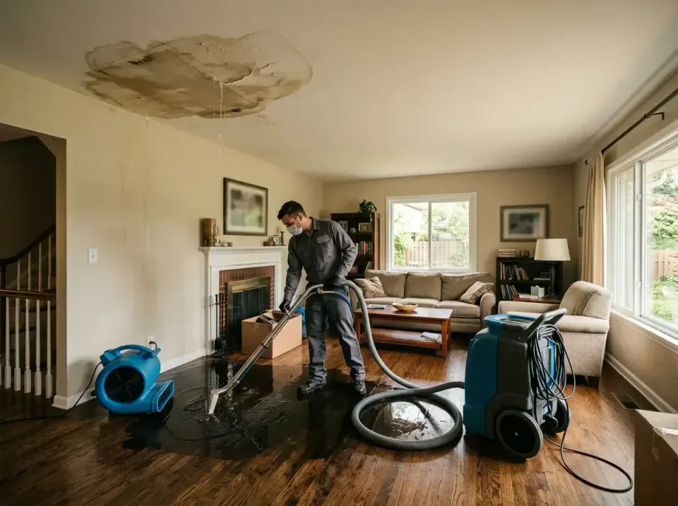 attic-pipe-burst-ceiling-drip-008 — frequently asked questions, Water Damage Restoration & Carpet Care in Pleasant Hills, PA